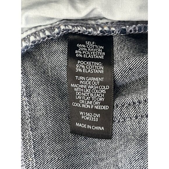 Betabrand Women's Sz SP S Petite Dark Blue Pull On Straight  Denim Jeans Yoga - Picture 6 of 9